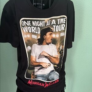 Morgan Wallen Black Tour T-Shirt size M